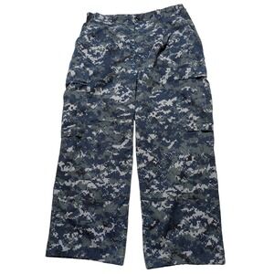 USN Navy Working Trousers Digital Camo Men 33 Short 26" Inseam 8405-01-540-1540